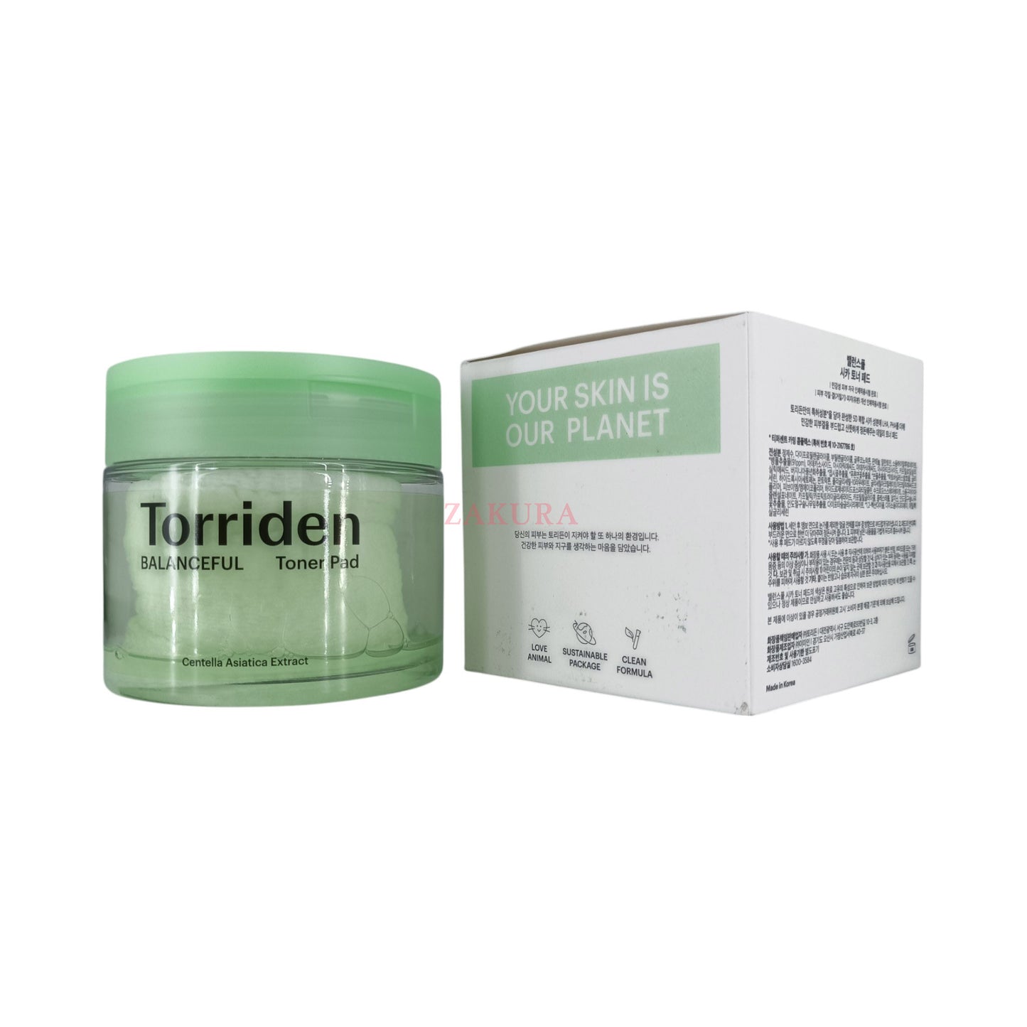 Torriden Balanceful Cica Toner Pad 60pads