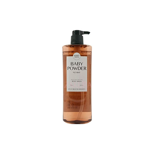 HAPPY BATH No.460 Moisture Perfume Body Wash - Baby Powder 760g