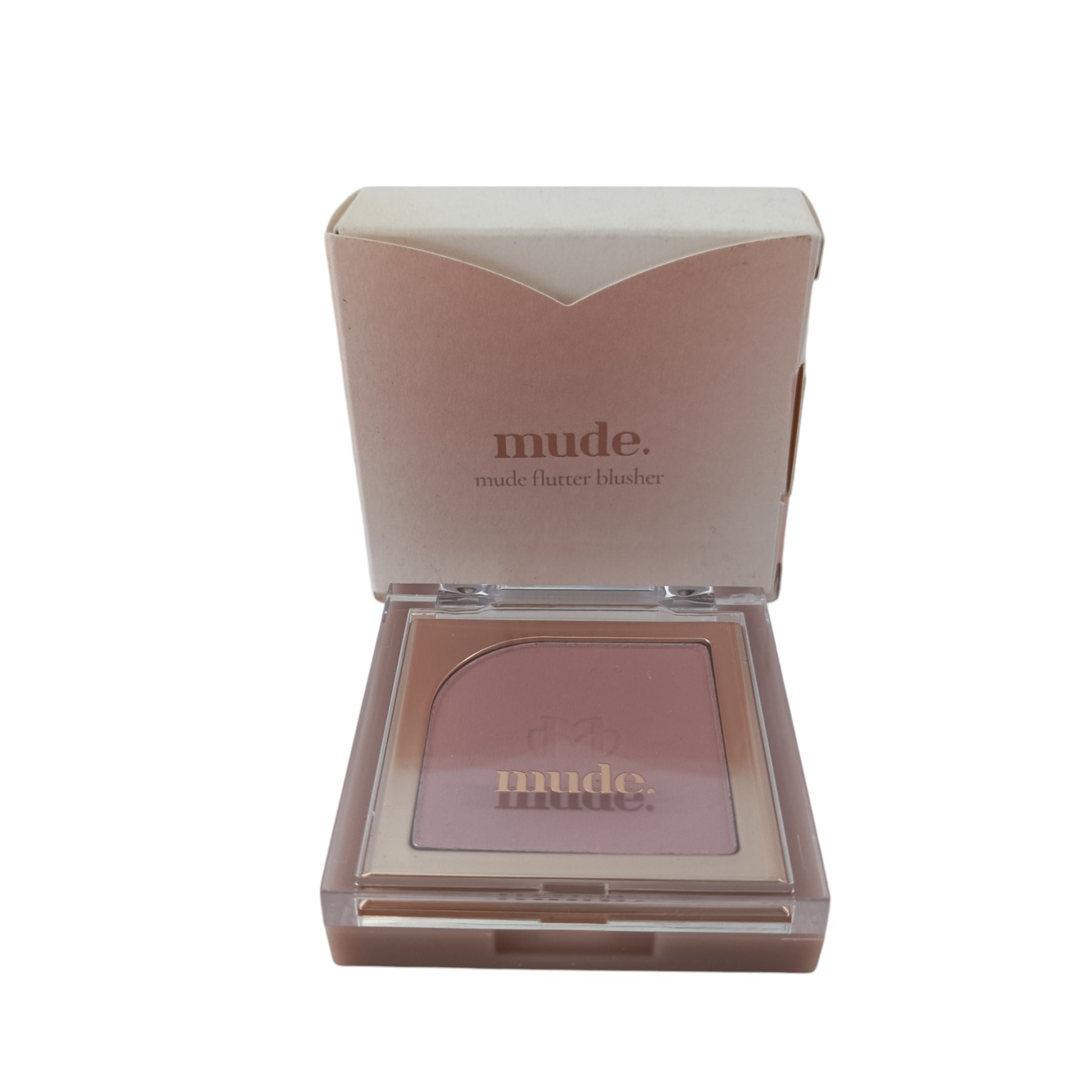 Mude Flutter Blusher 5g (2 Pitch a Peach/ 4 Mauve Note) 4 Mauve Note