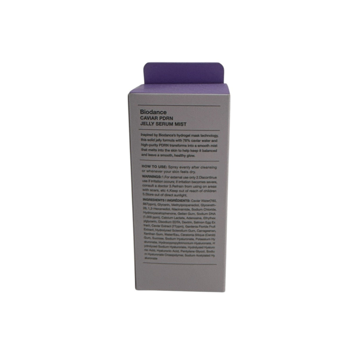Biodance Caviar PDRN Jelly Serum Mist 50ml