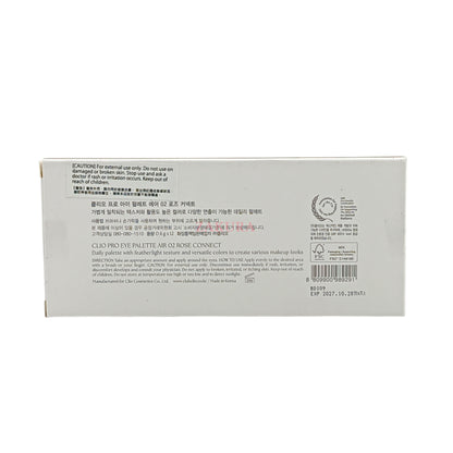 CLIO Pro Eye Palette Air 7.2g (02 Rose Connect /03 Mute Library) 02 Rose Connect