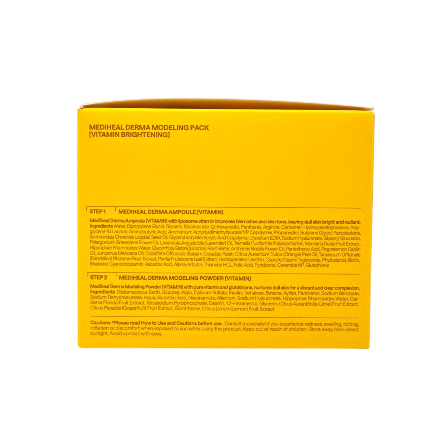 Mediheal Vitamin Derma Modeling Pack - Brightening 1pc