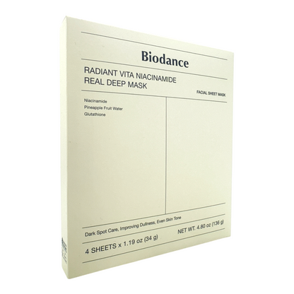 Biodance Real Deep Mask 4pcs