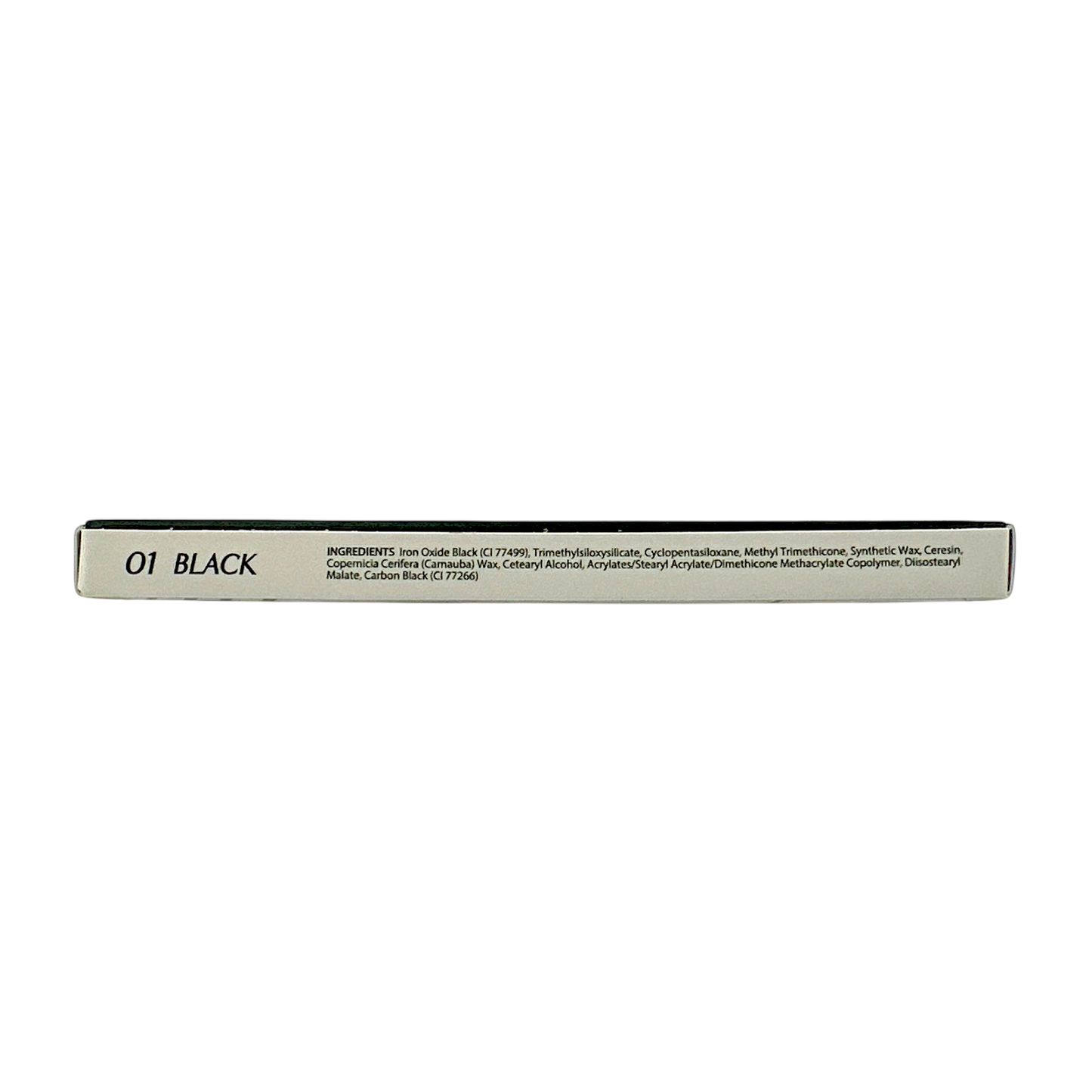 CLIO Sharp So Simple Waterproof Pencil Liner – 01 Black 0.14g with slim 2mm tip, available at Zakura Global.