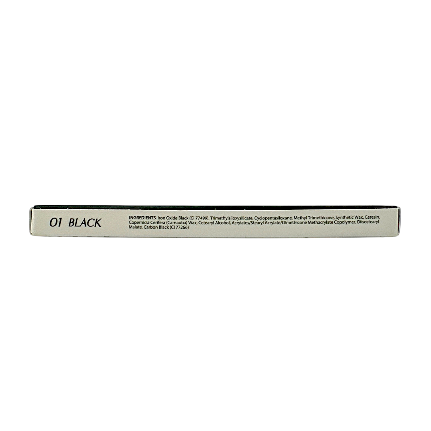 CLIO Sharp So Simple Waterproof Pencil Liner – 01 Black 0.14g with slim 2mm tip, available at Zakura Global.