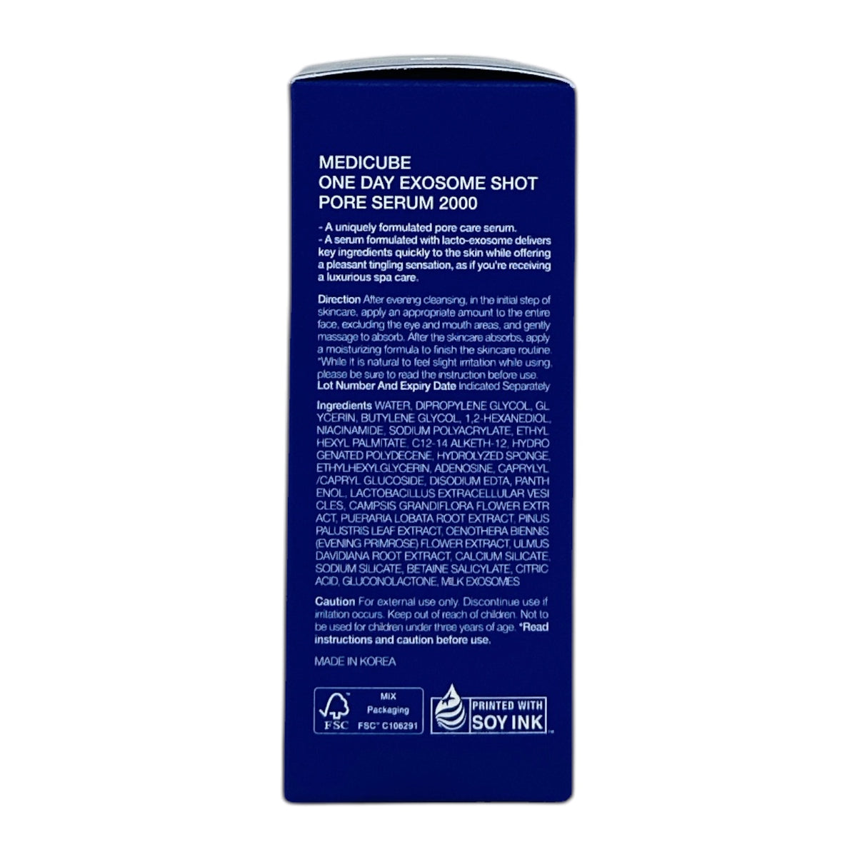 Medicube One Day Exosome Shot 2000 30ml