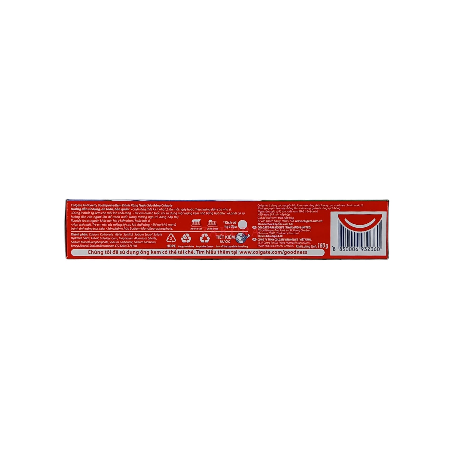 Colgate Triple Action Toothpaste 180g