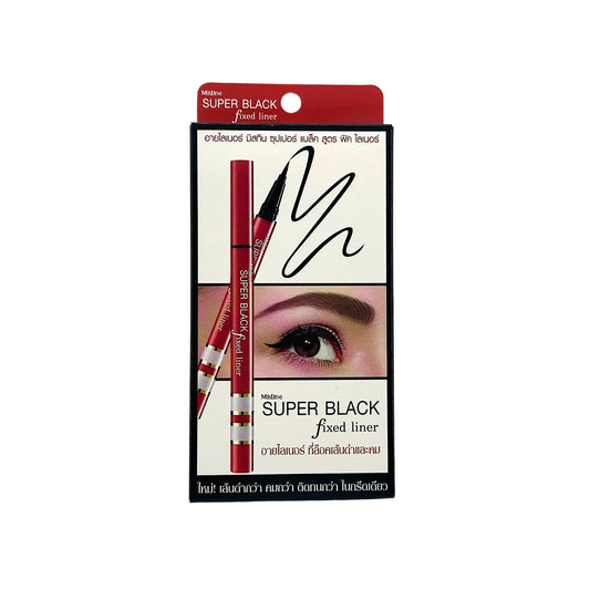 Mistine Super black fixed liner (red) 1pc