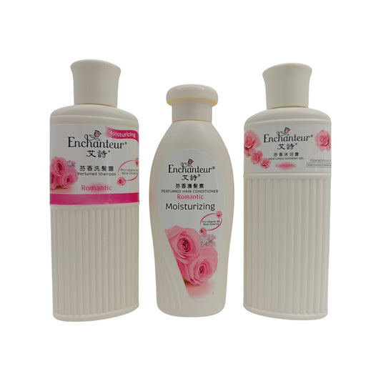 Enchanteur Romantic Travel Kit 3pcs