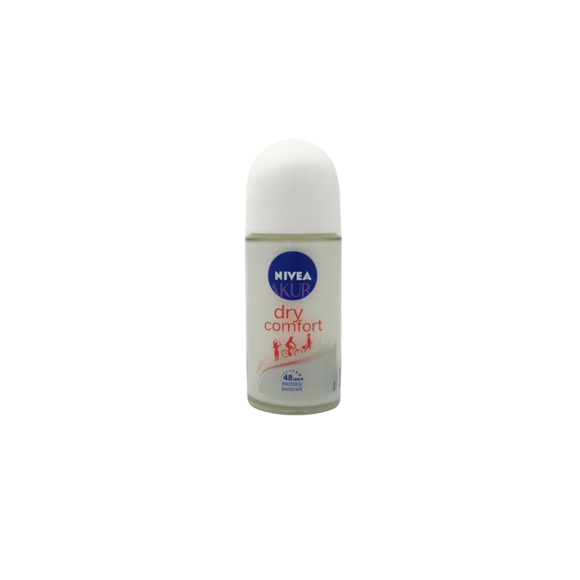 Nivea Roll On 50ml(Extra Brightening/Dry Comfort/Black&White Clear/Black&White Fresh) Dry Comfort