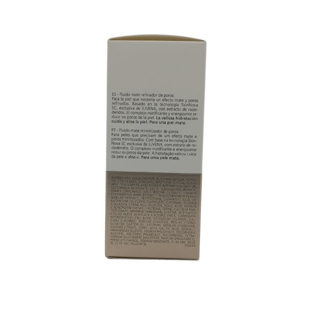 Juvena Pore Refine Mat Fluid 50ml – Lightweight pore-refining fluid for matte, balanced skin by Zakura Global.