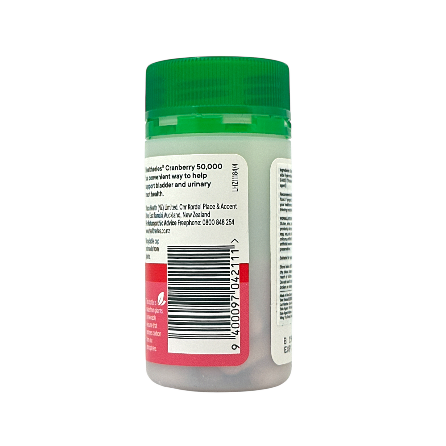 Healtheries Cranberry 50,000 Capsules 30tabsc