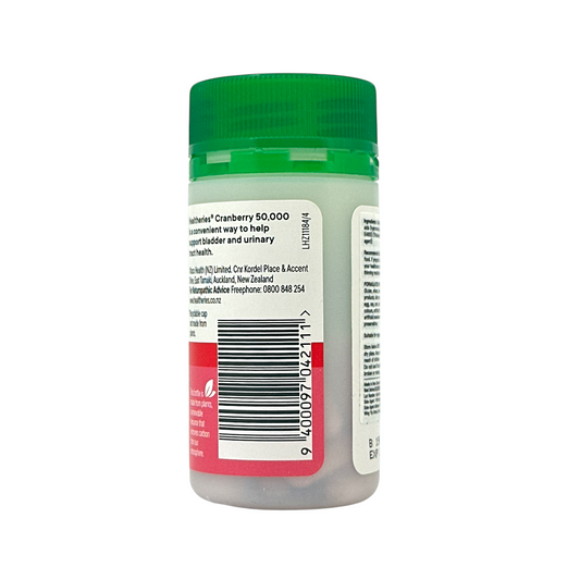 Healtheries Cranberry 50,000 Capsules 30tabsc