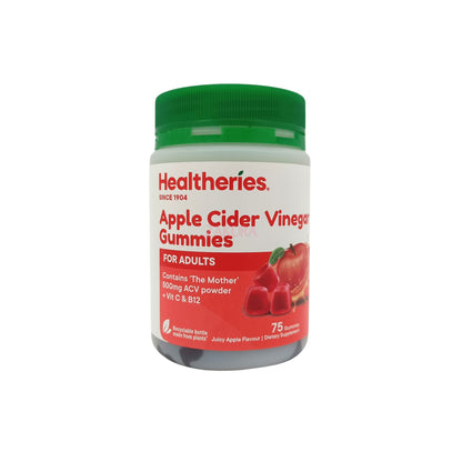 Healtheries Apple Cider Vinegar Gummies 75tabs