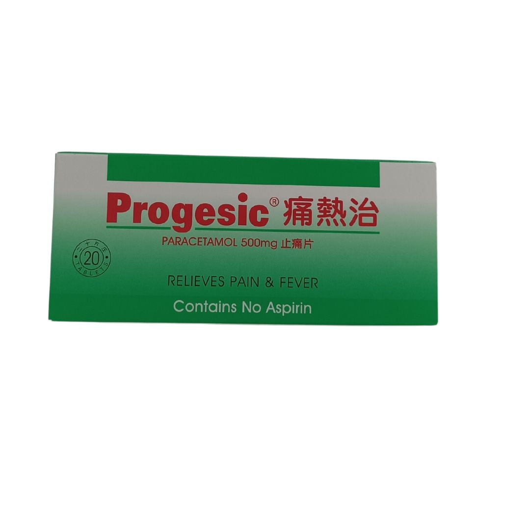 Xepa Progesic Tab 500mg 20tabs