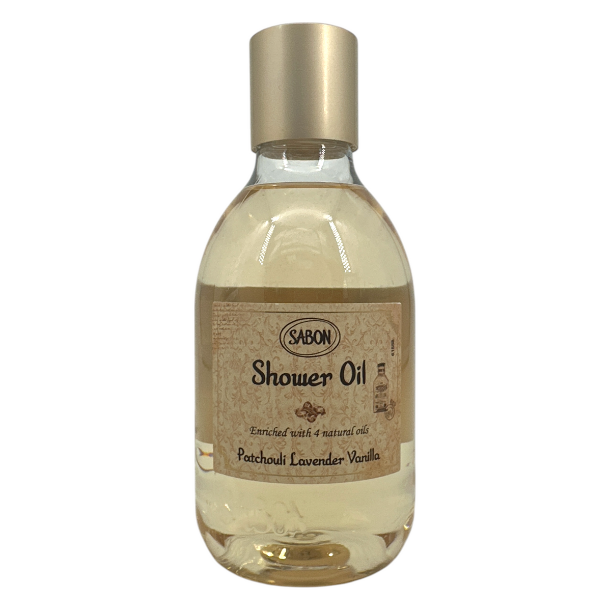(No Photo) Sabon Shower Oil - Patchouli Lanvender Vanilla (300ml/500ml)