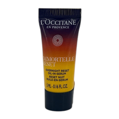 L'Occitane Immortelle Overnight Reset Oil-In-Serum (Tube) (Mi 5ml
