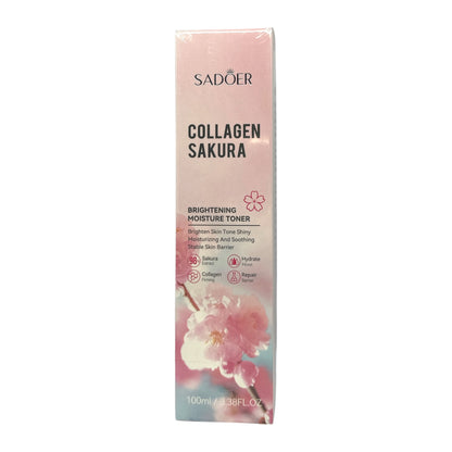 SADOER Sakura Collagen Radiant Clarifying Toner 100ml