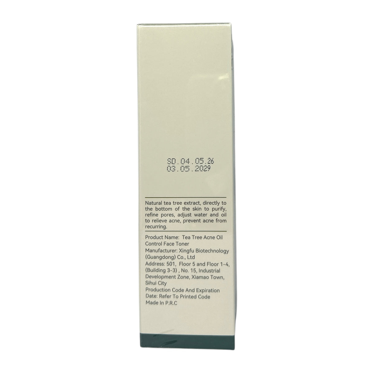 SADOER Tea Tree Anti-Acne Oil-Control Toner 120ml