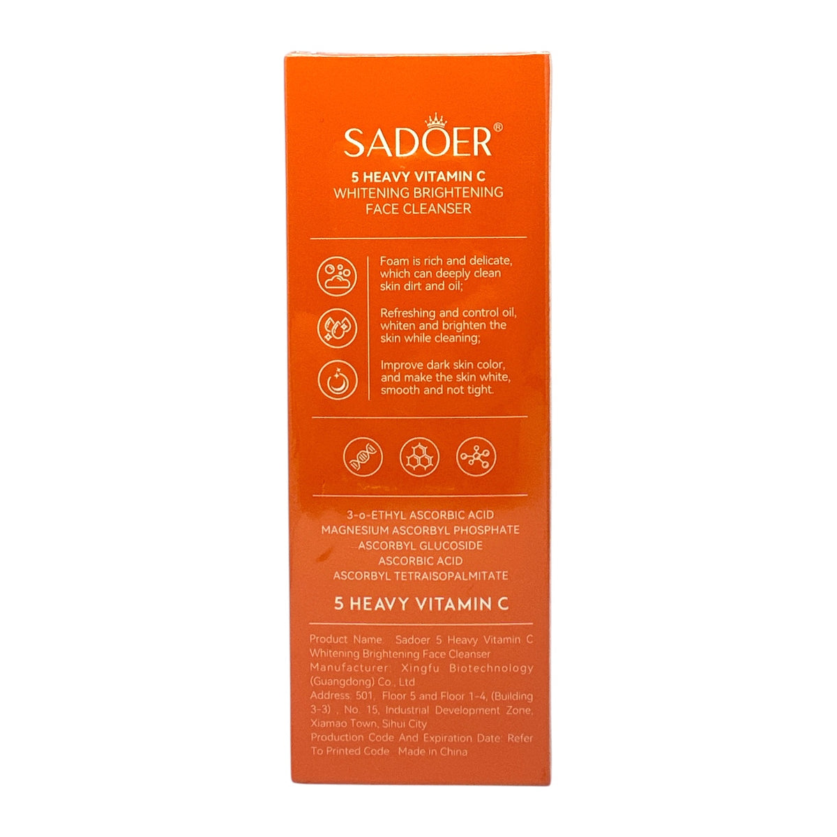 SADOER 5X Vitamin C Brightening Cleanser 100g