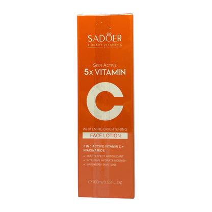 SADOER 5X Vitamin C Whitening Firming Lotion 100ml