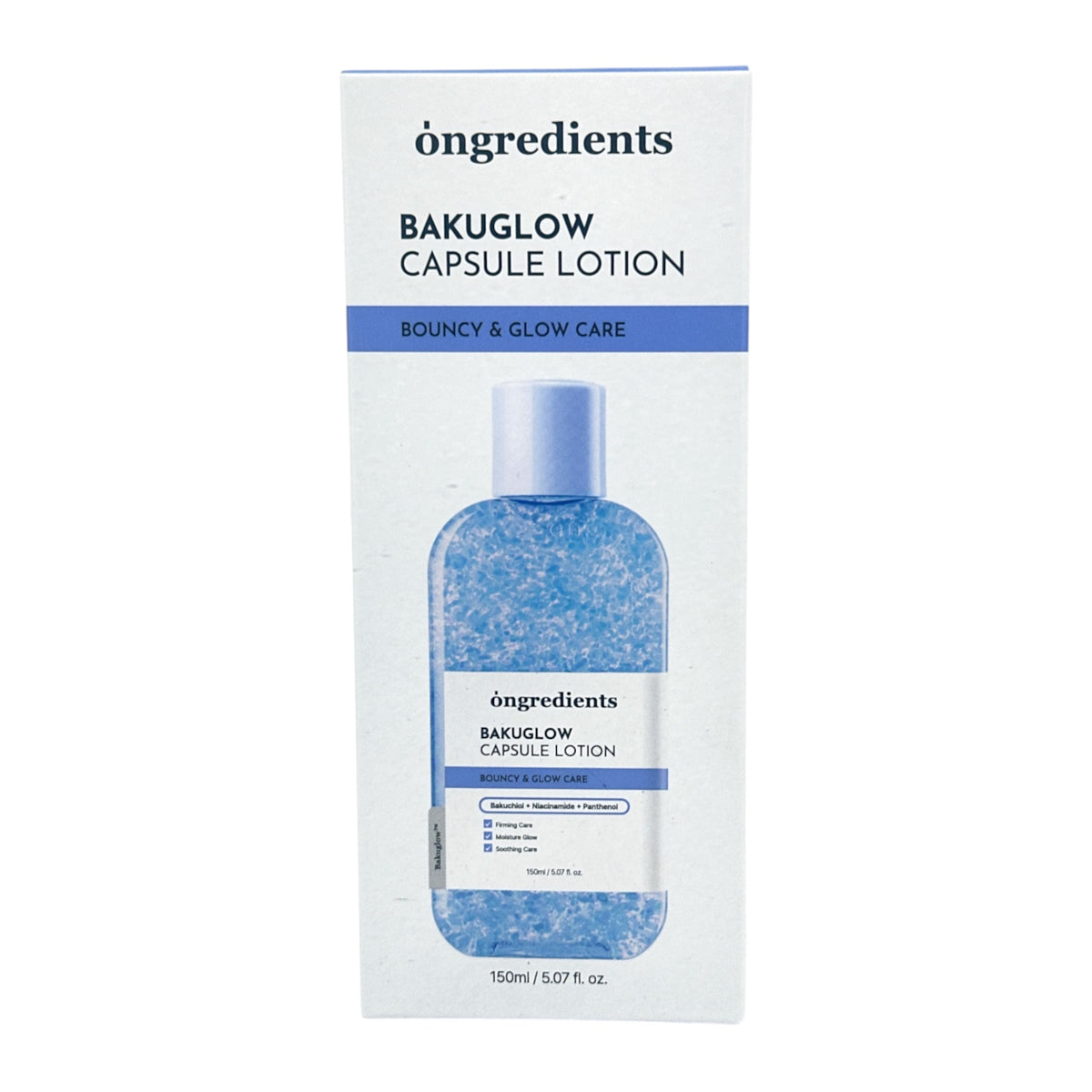 Ongredients Bakuglow Capsule Lotion 150ml
